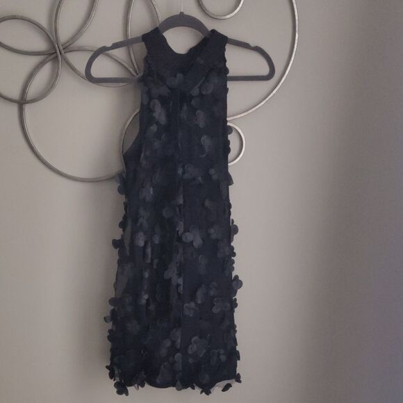 TCEC elegant Black 3D flower Dress - Picture 5 of 10